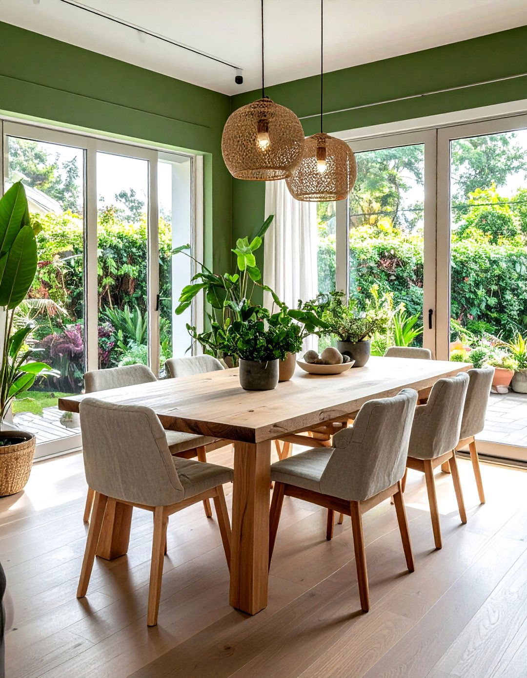 Biophilic Dining Room - 30 ultimate dining room ideas