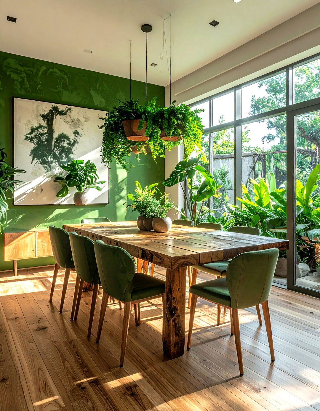 Biophilic Dining Room - 30 designer dining room ideas