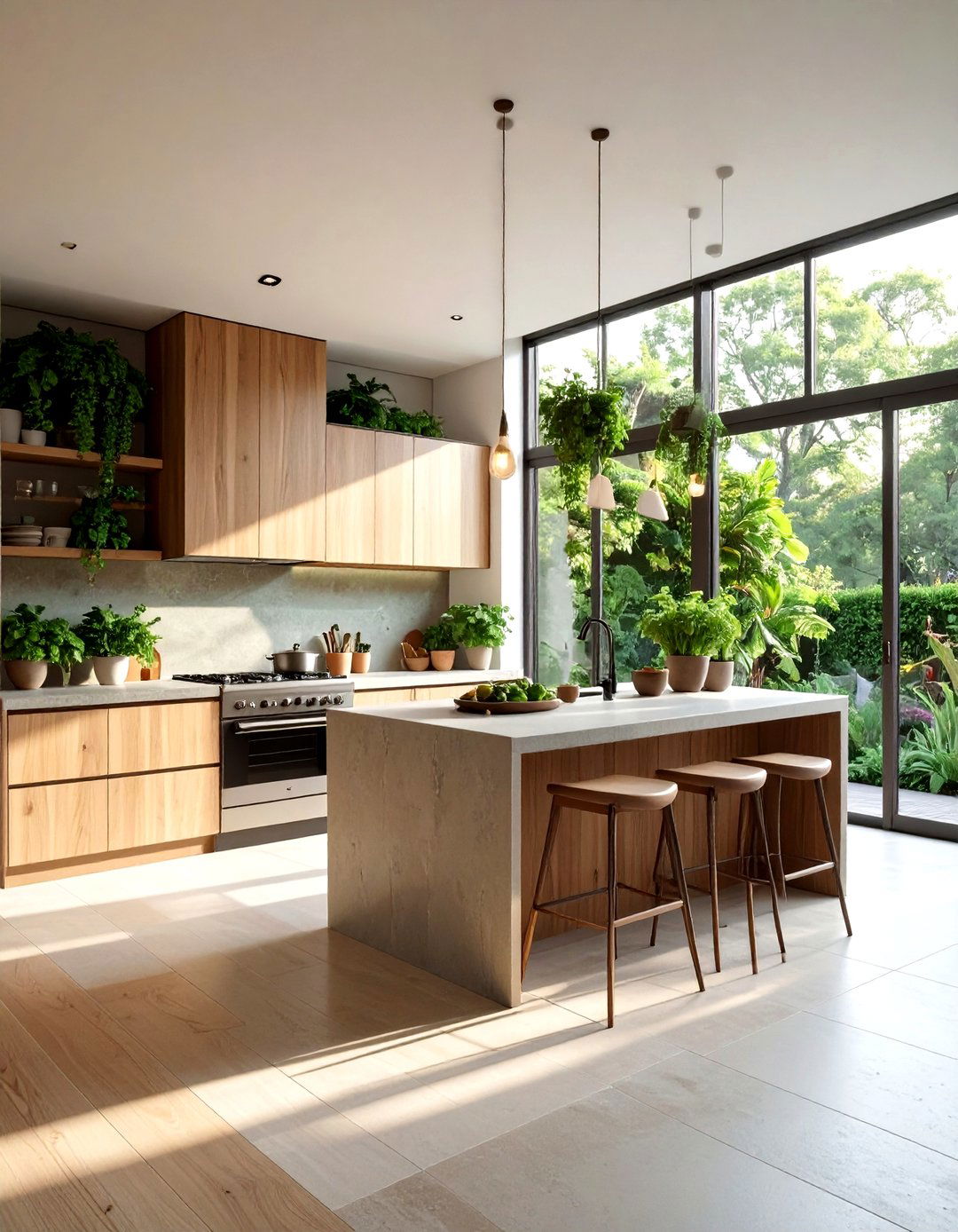 Biophilic Kitchen - 30 harmonious kitchen ideas