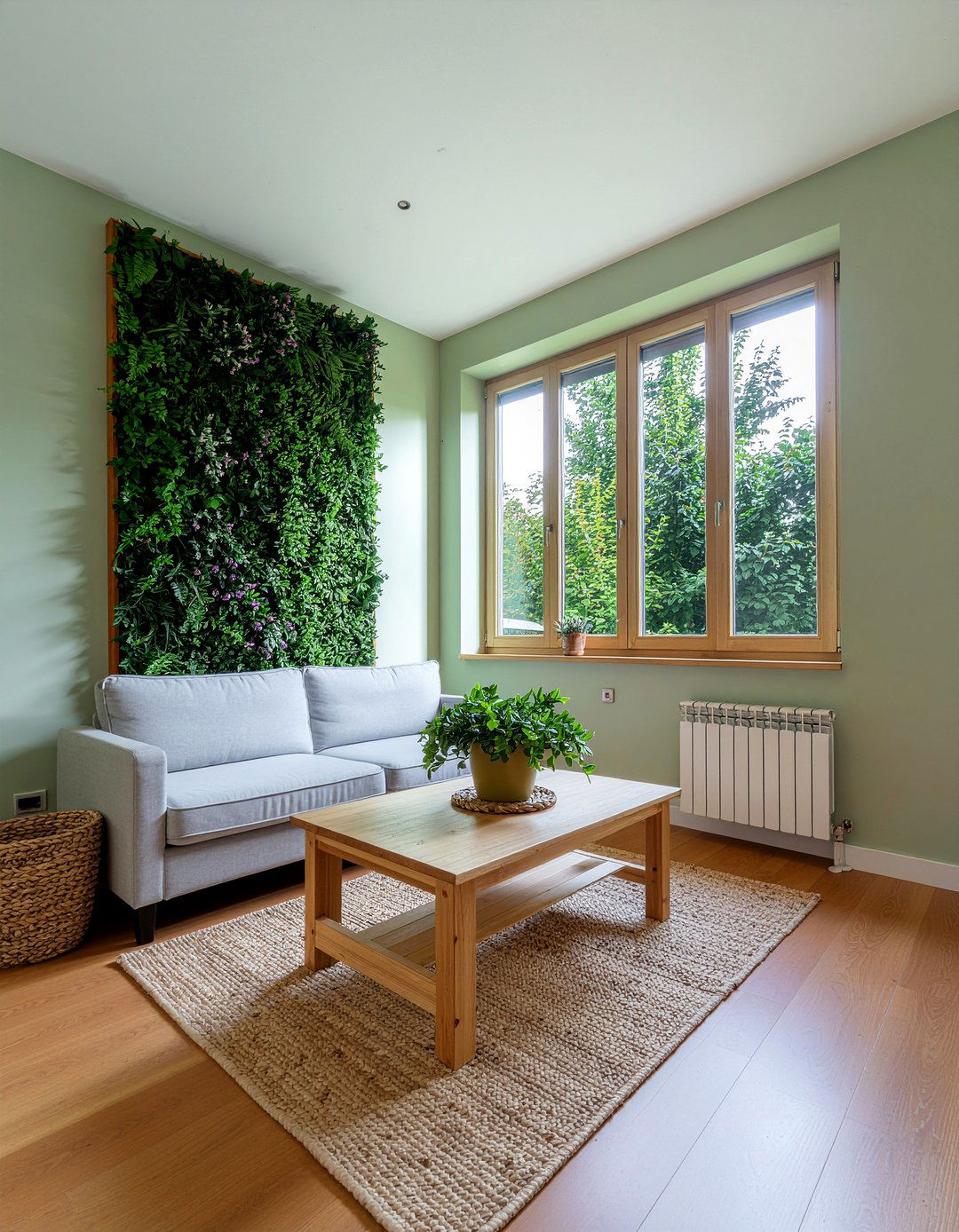 Biophilic Living Room - 30 creative living room ideas