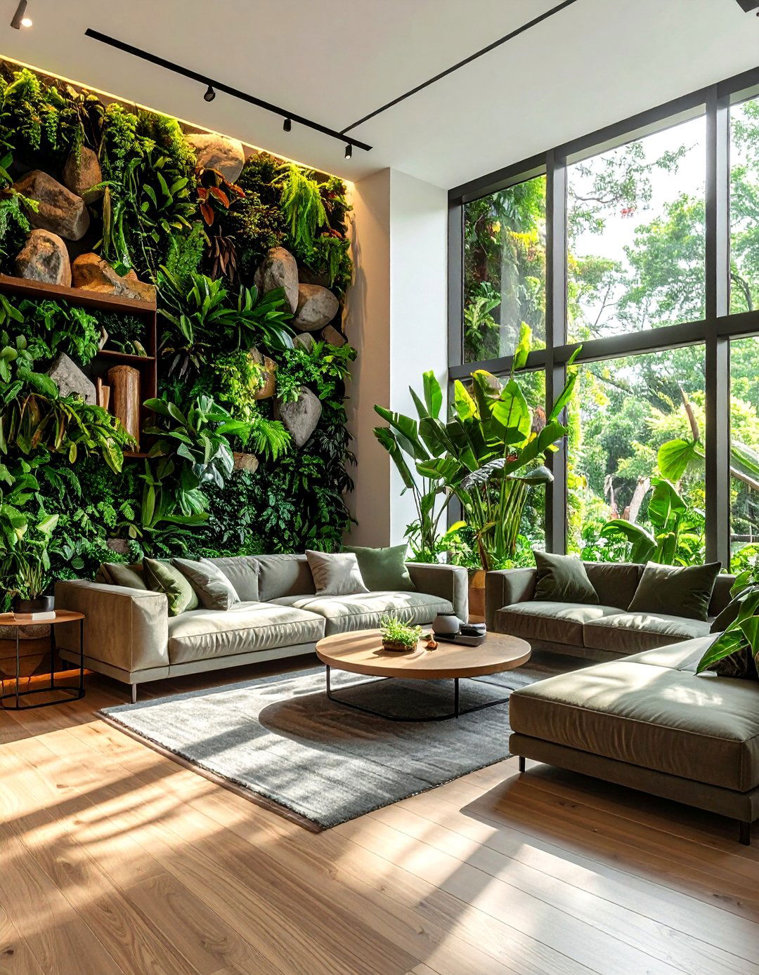 Biophilic Living Room - 30 living room ideas