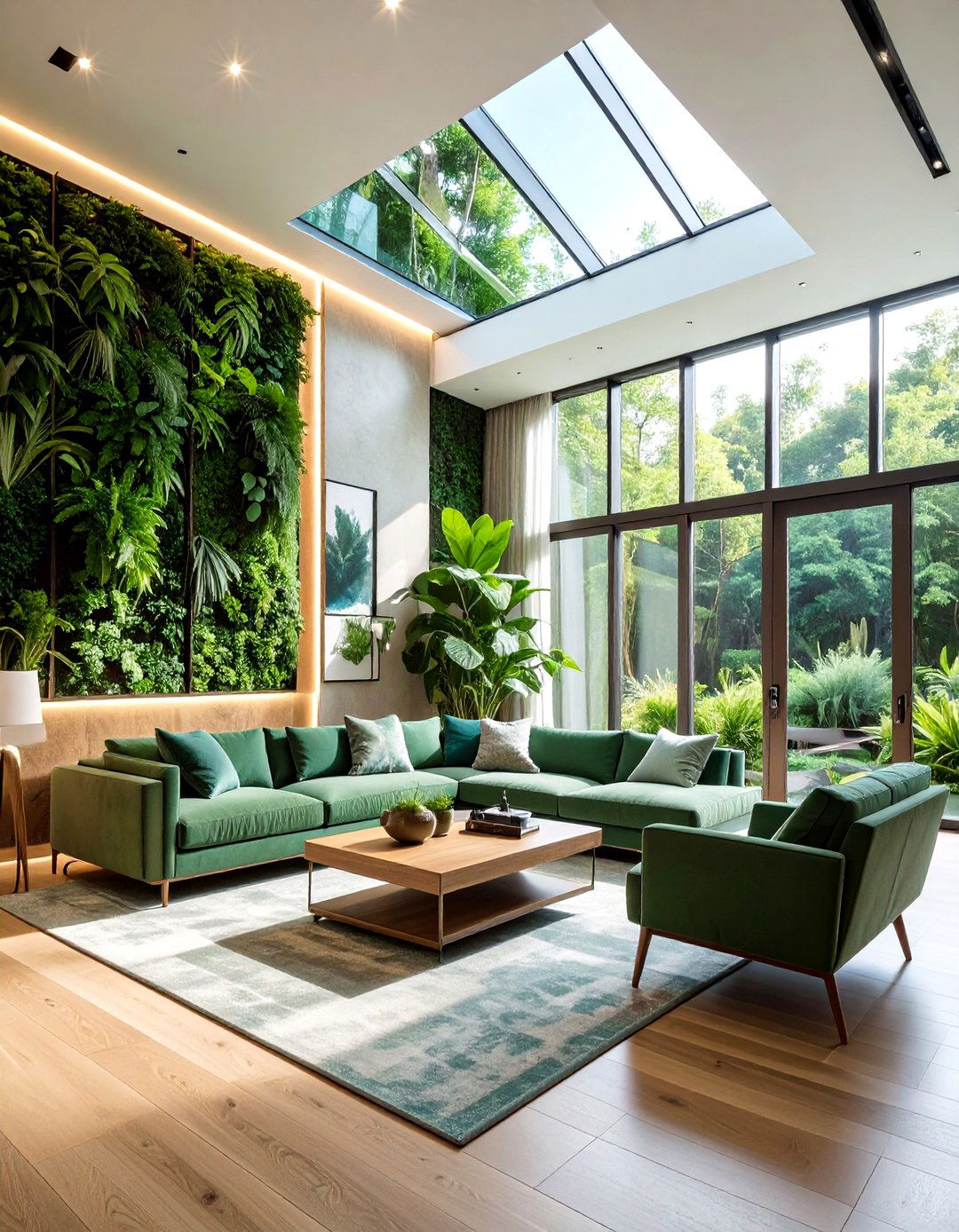 Biophilic Living Room - 30 living room themes