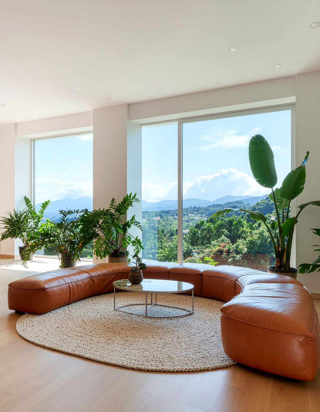 Biophilic Living Room - 30 nature themed living room ideas