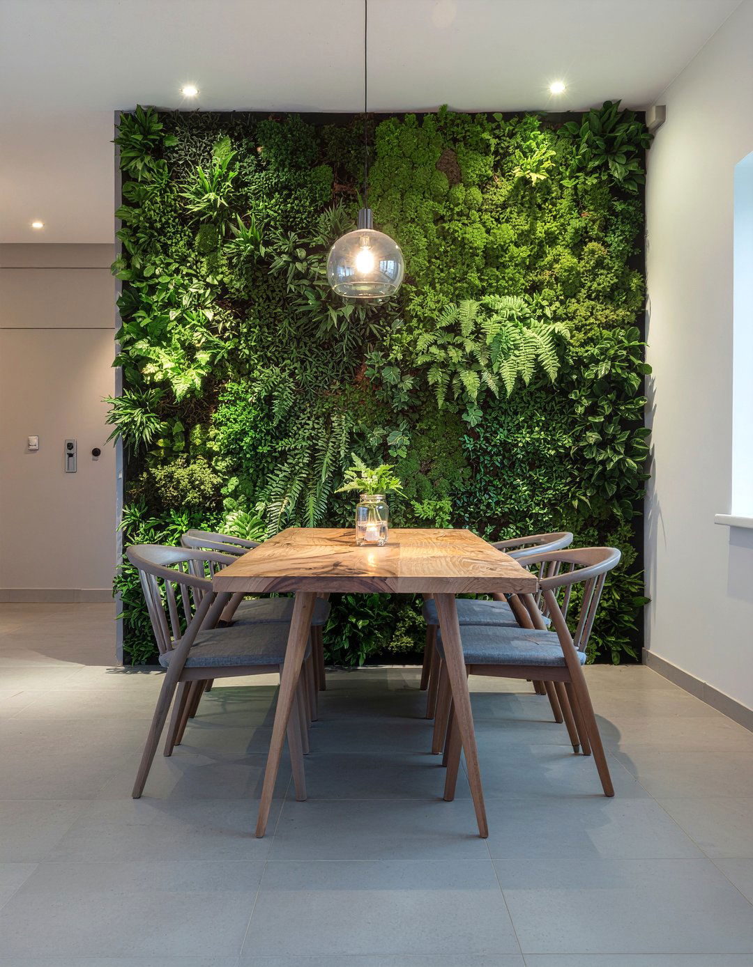 Biophilic Living Wall - 30 Dallas dining room ideas