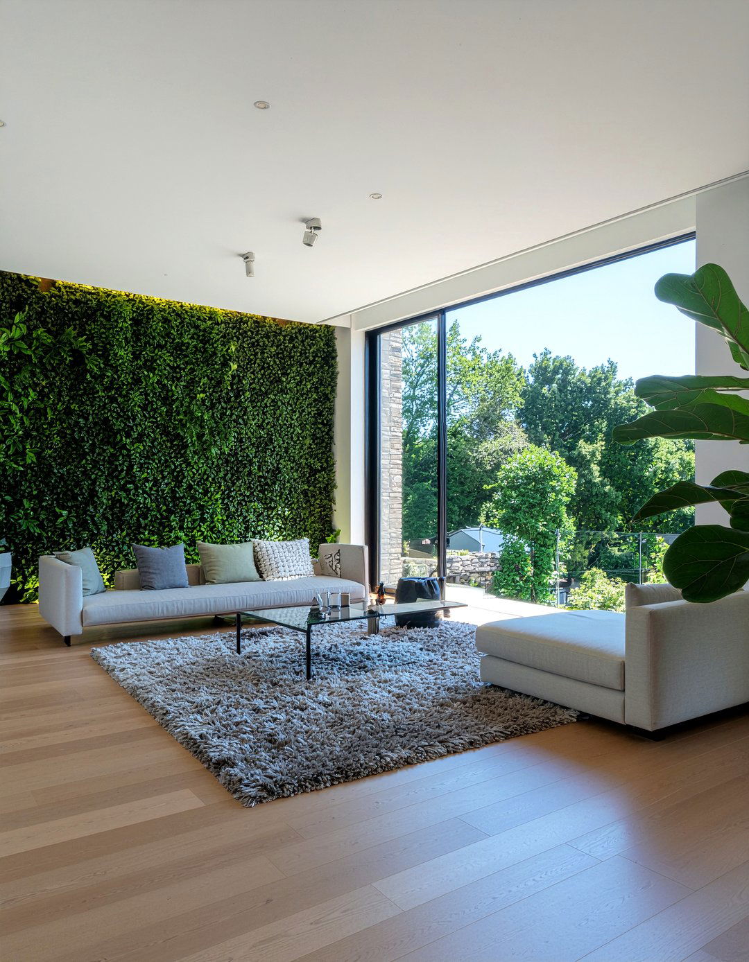 Biophilic Open Concept - 30 open plan living room ideas