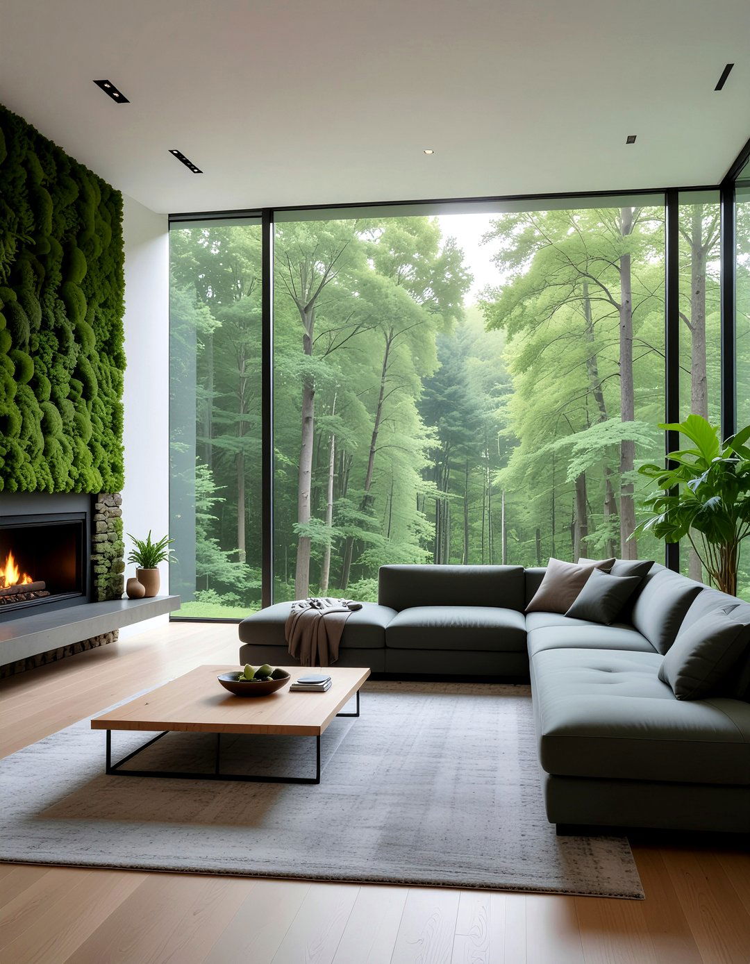 Biophilic design - 30 living room renovation ideas