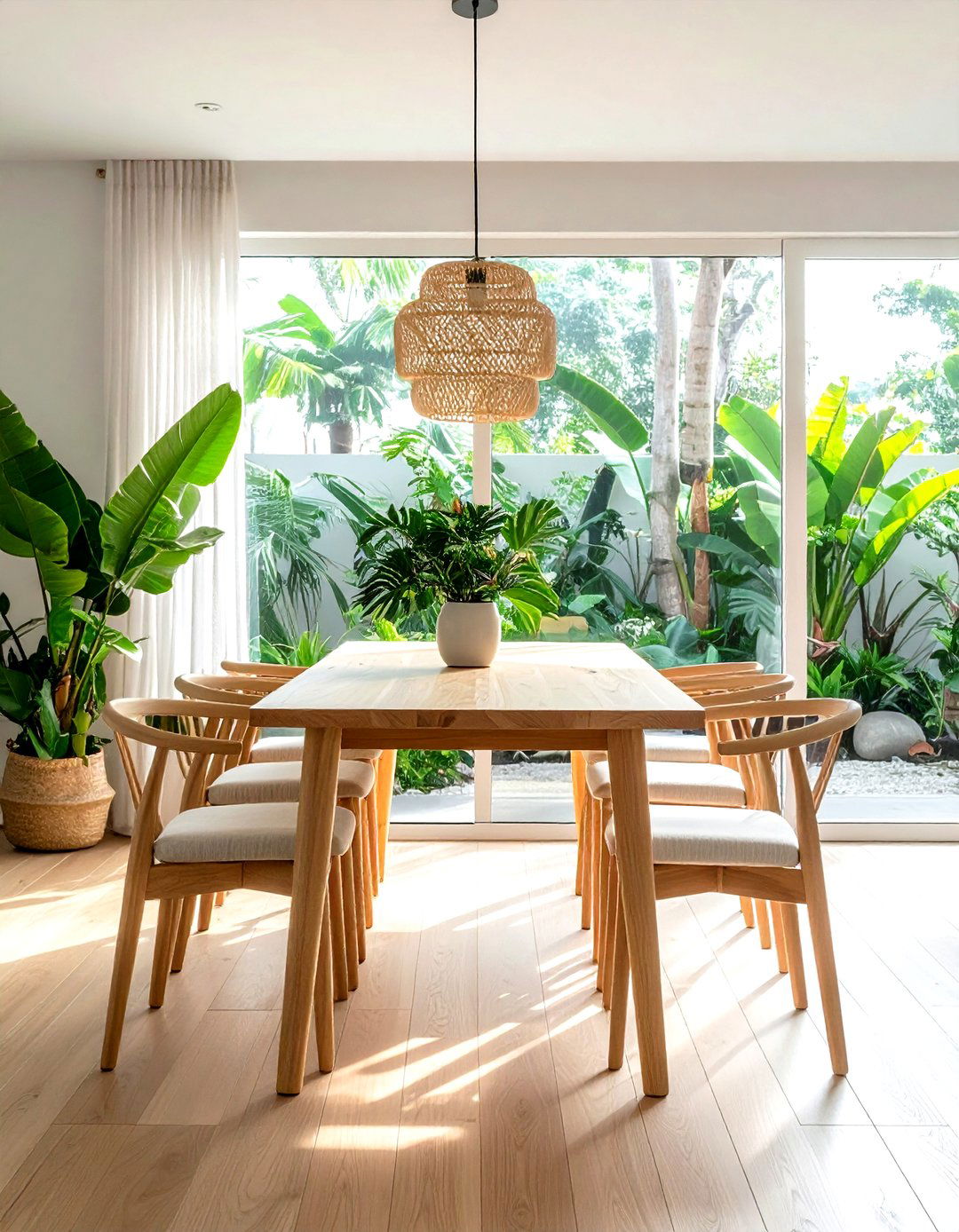 Biophilic dining room - 30 dining room room settings