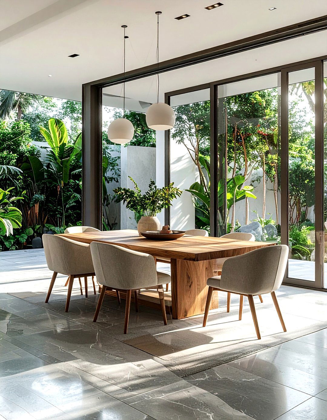 Biophilic dining room - 30 nature-inspired dining room ideas