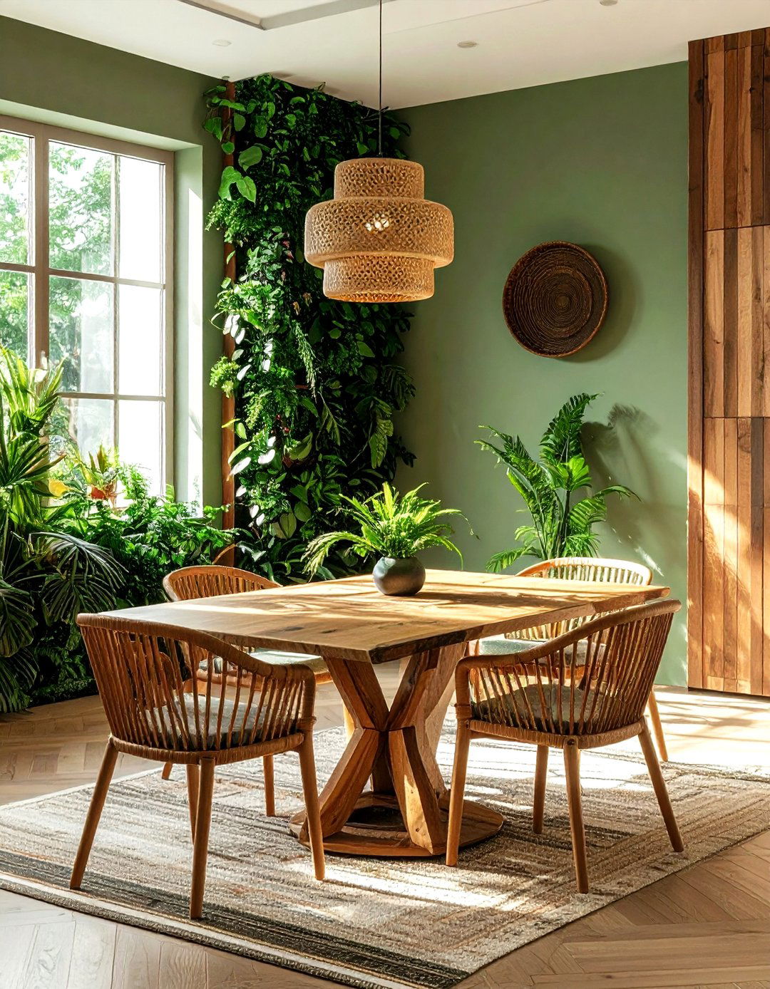 Biophilic dining room - 30 one-of-a-kind dining room ideas