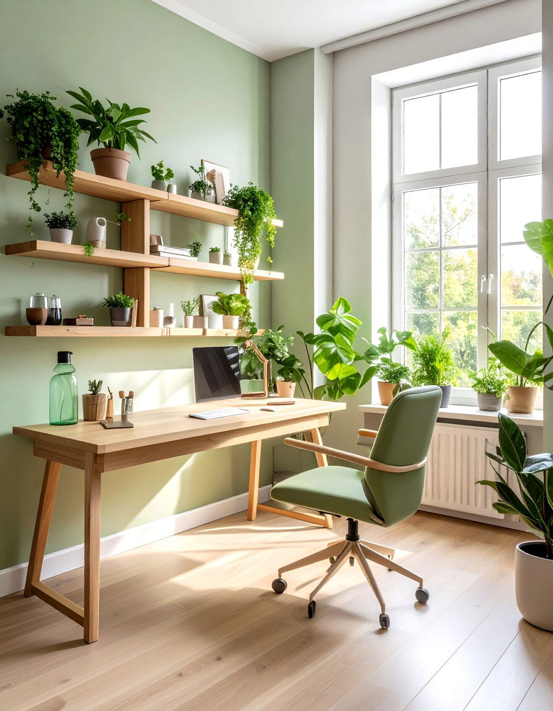 Biophilic home office - 30 serene decor ideas