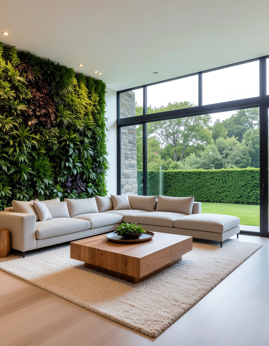Biophilic living room - 30 viral living room ideas