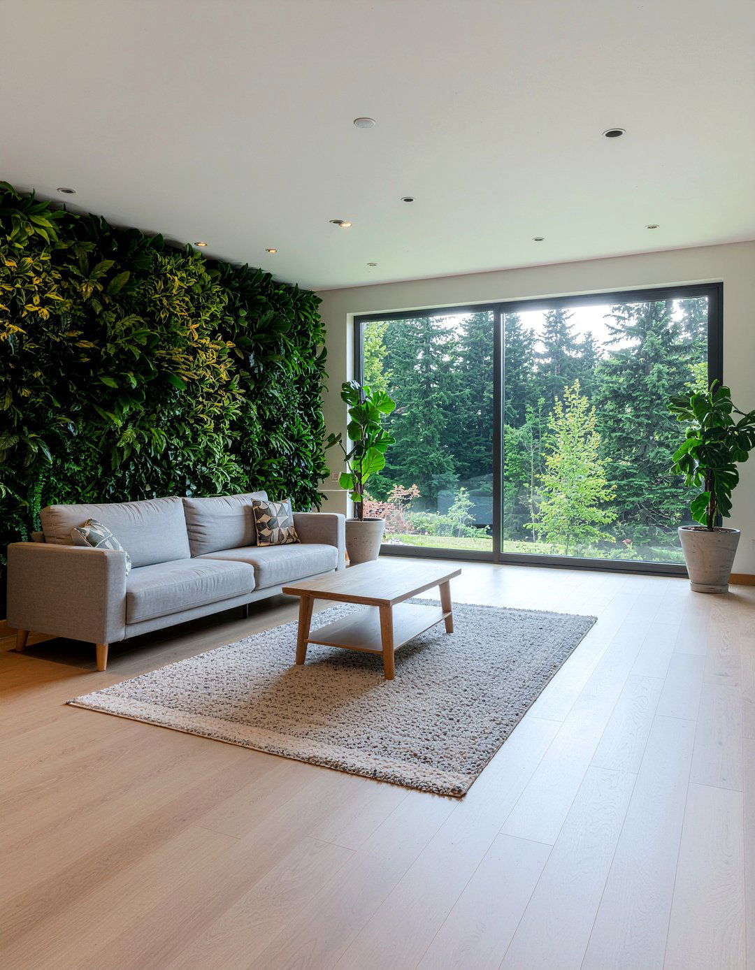 Biophilic living room - 30 living room aesthetic ideas