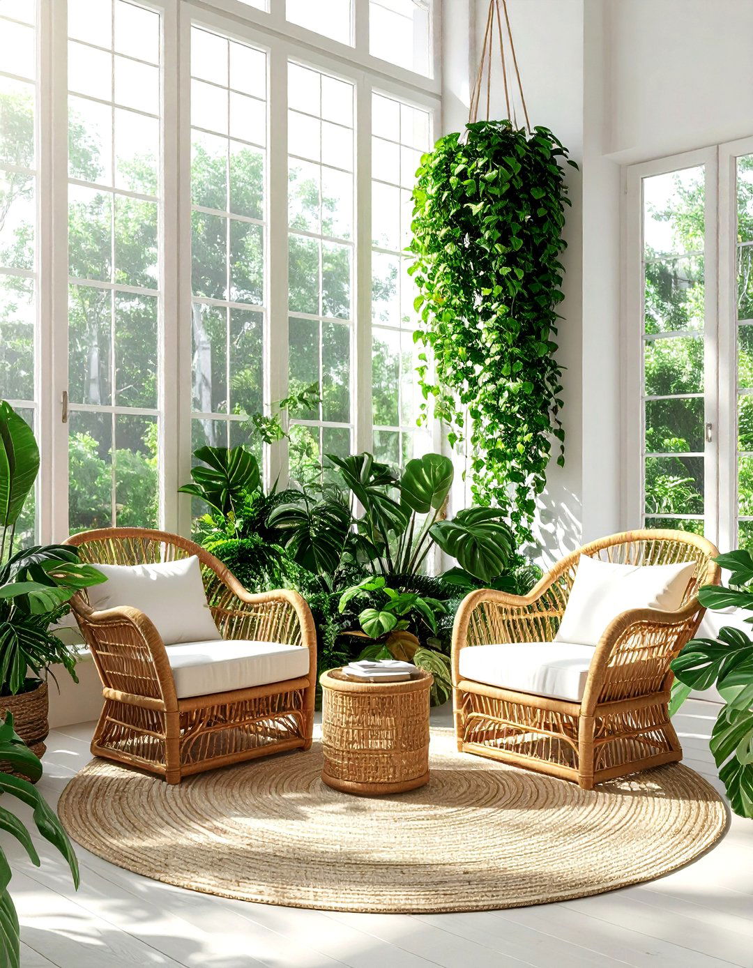 Biophilic sunroom - 30 ideal decor ideas