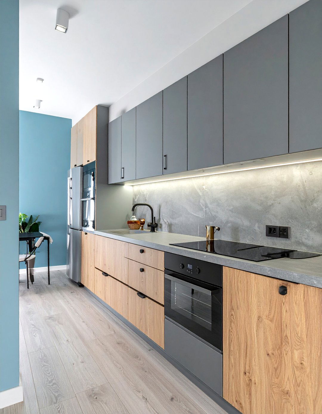 Birch Wood Kitchen Cabinets - 30 warm wood kitchen ideas