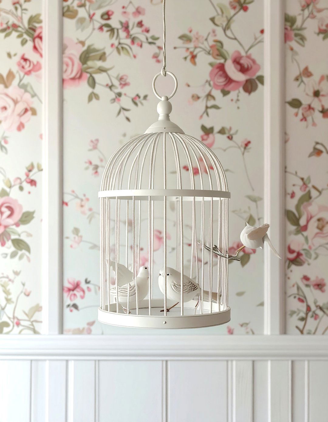 Bird cage nursery light - 30 nursery lighting ideas