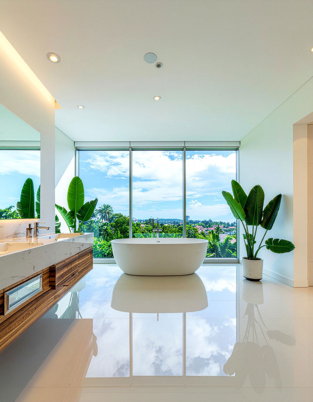 Bird of paradise - 30 bathroom plants that thrive in humidity