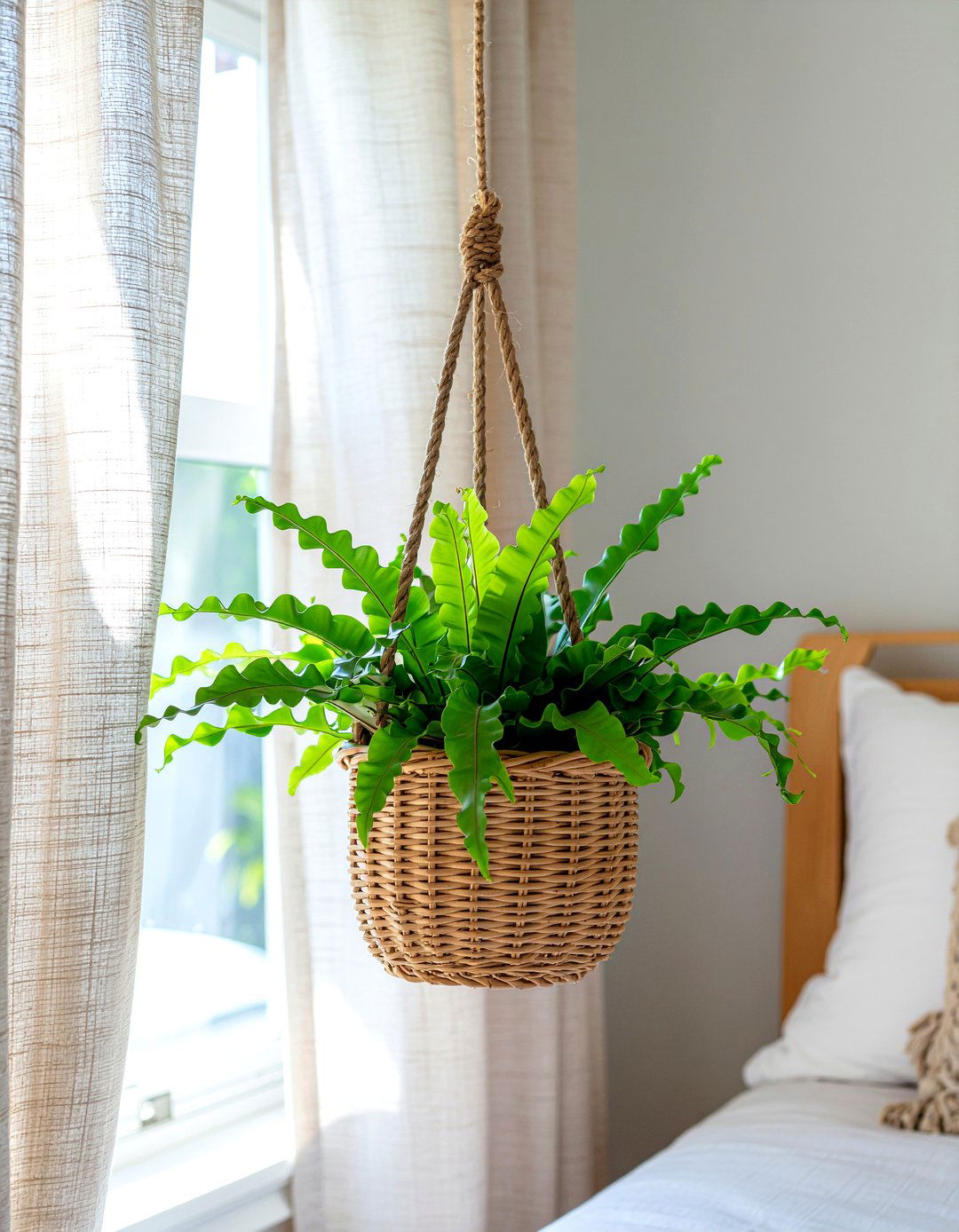 Birds nest fern - 30 bedroom low light plants