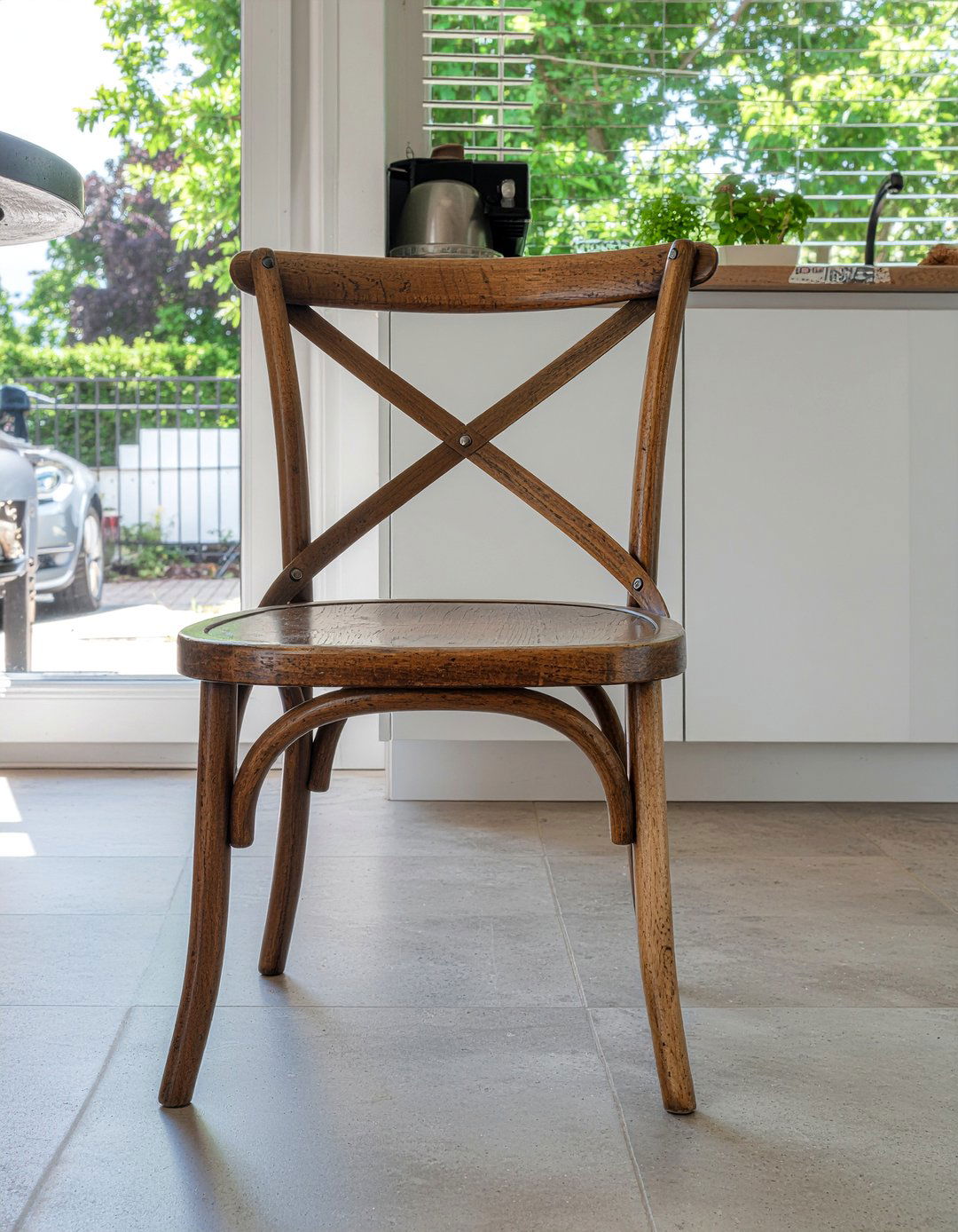 Bistro Style Dining Chair - 30 cross back dining chair ideas