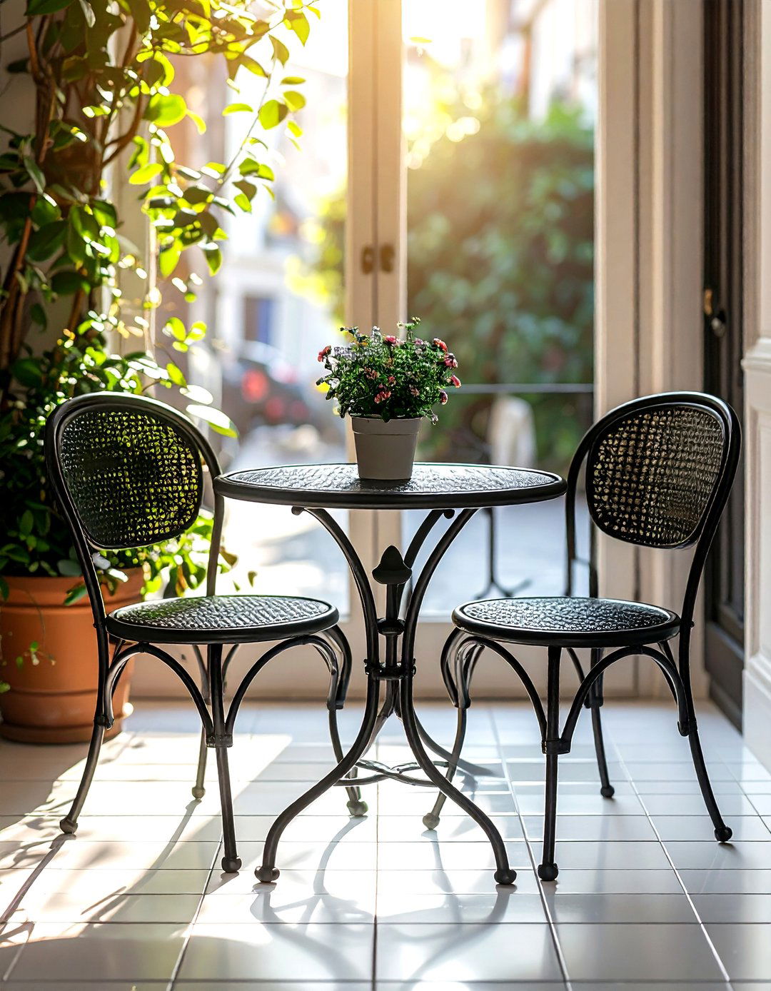 Bistro table for two - 30 dining room for small spaces