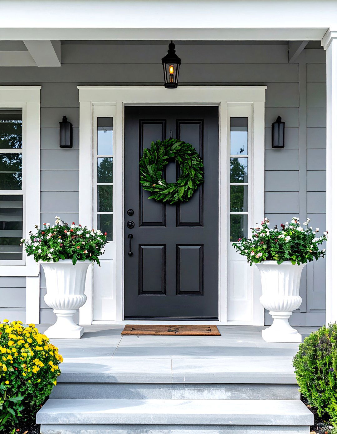 Bittersweet Front Door - 30 orange decor ideas
