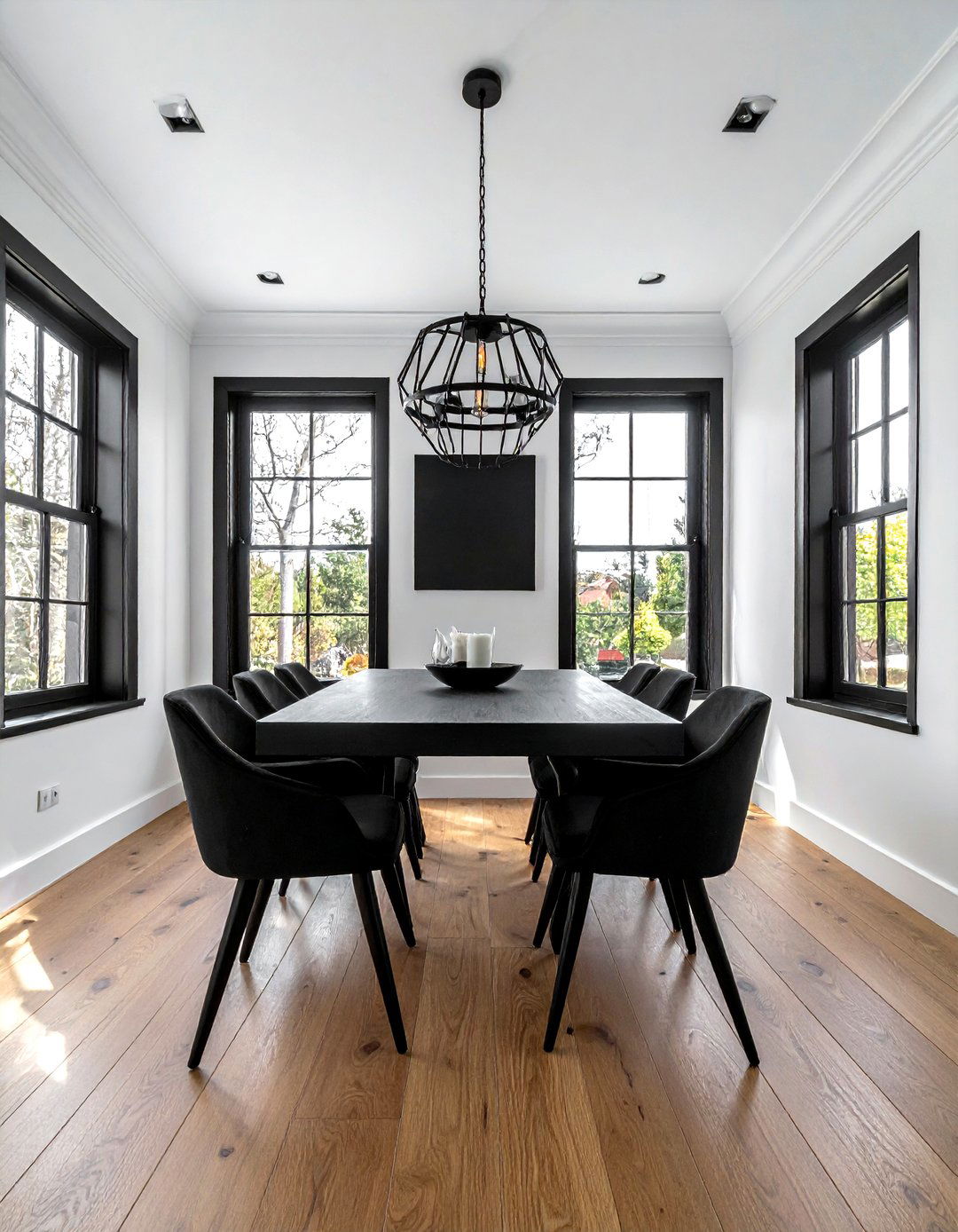Black Accents Dining Room - 30 Sonoma dining room ideas