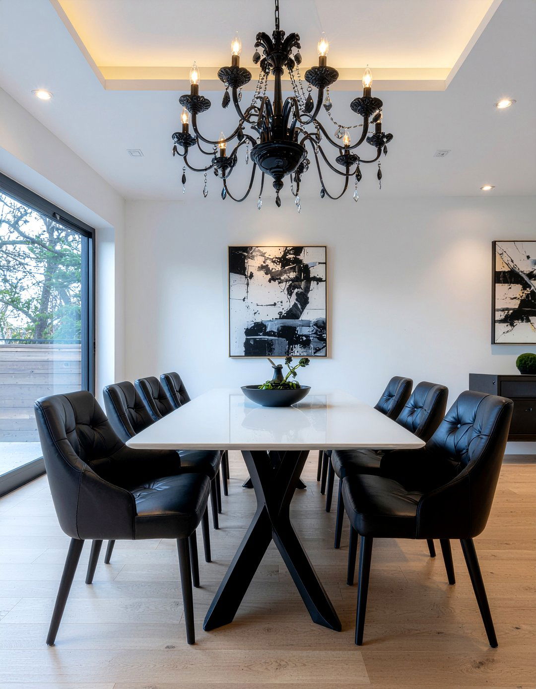 Black And Crystal Dining Room Chandelier - 30 crystal chandelier dining room ideas