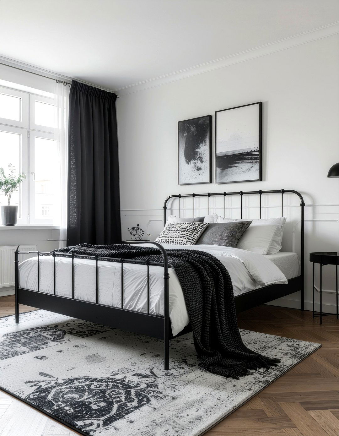 Black And White Bedroom Wallpaper - 30 bedroom wallpaper ideas