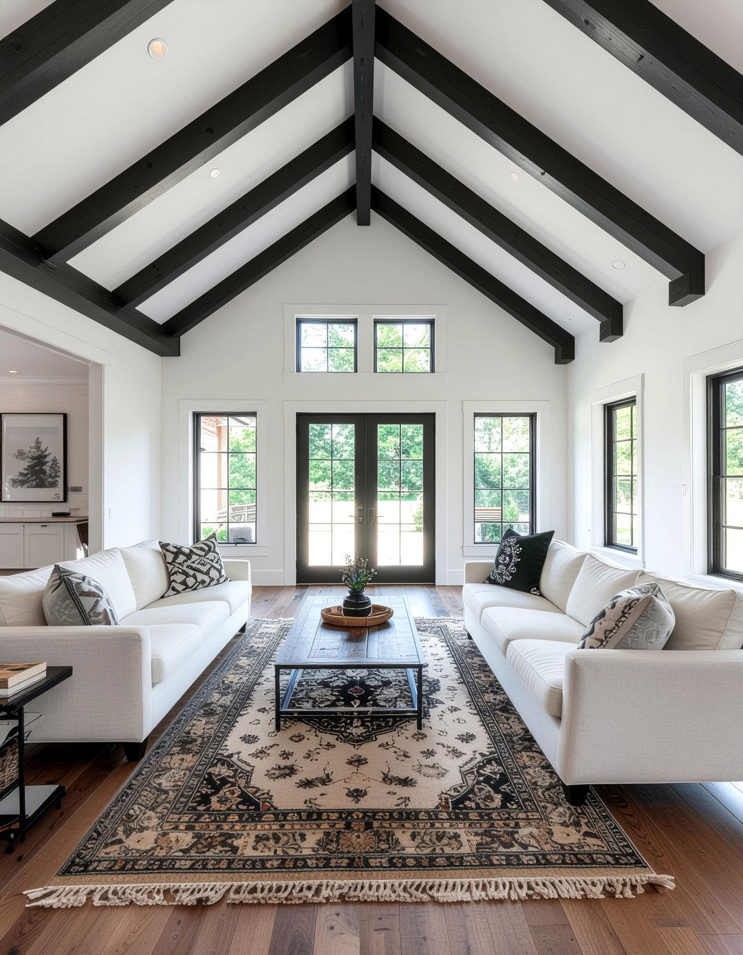 30 Living Room Vaulted Ceiling Ideas to Open Up Your Space