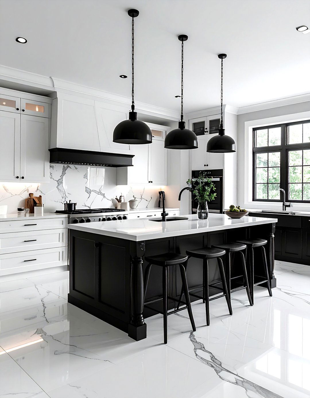 Black And White Kitchen Decor - 30 farmhouse kitchen ideas