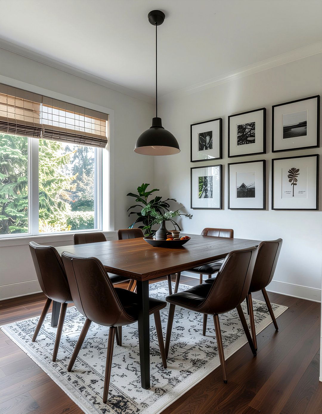 Black And White Photography - 30 dining room timeless element ideas