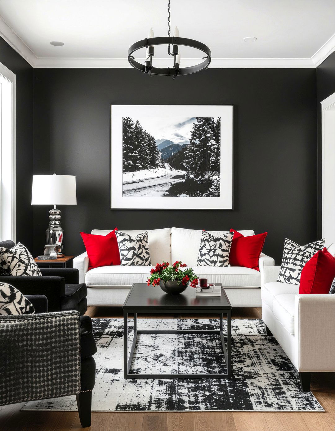 Black And White Wallpaper - 30 living room removable wallpapers