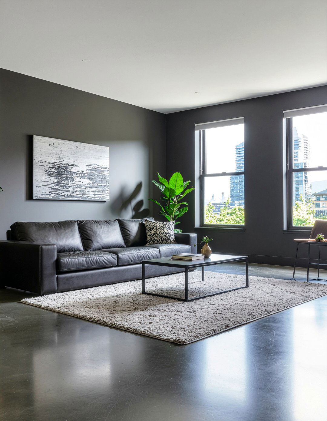 Black Baseboard - 30 living room baseboards ideas