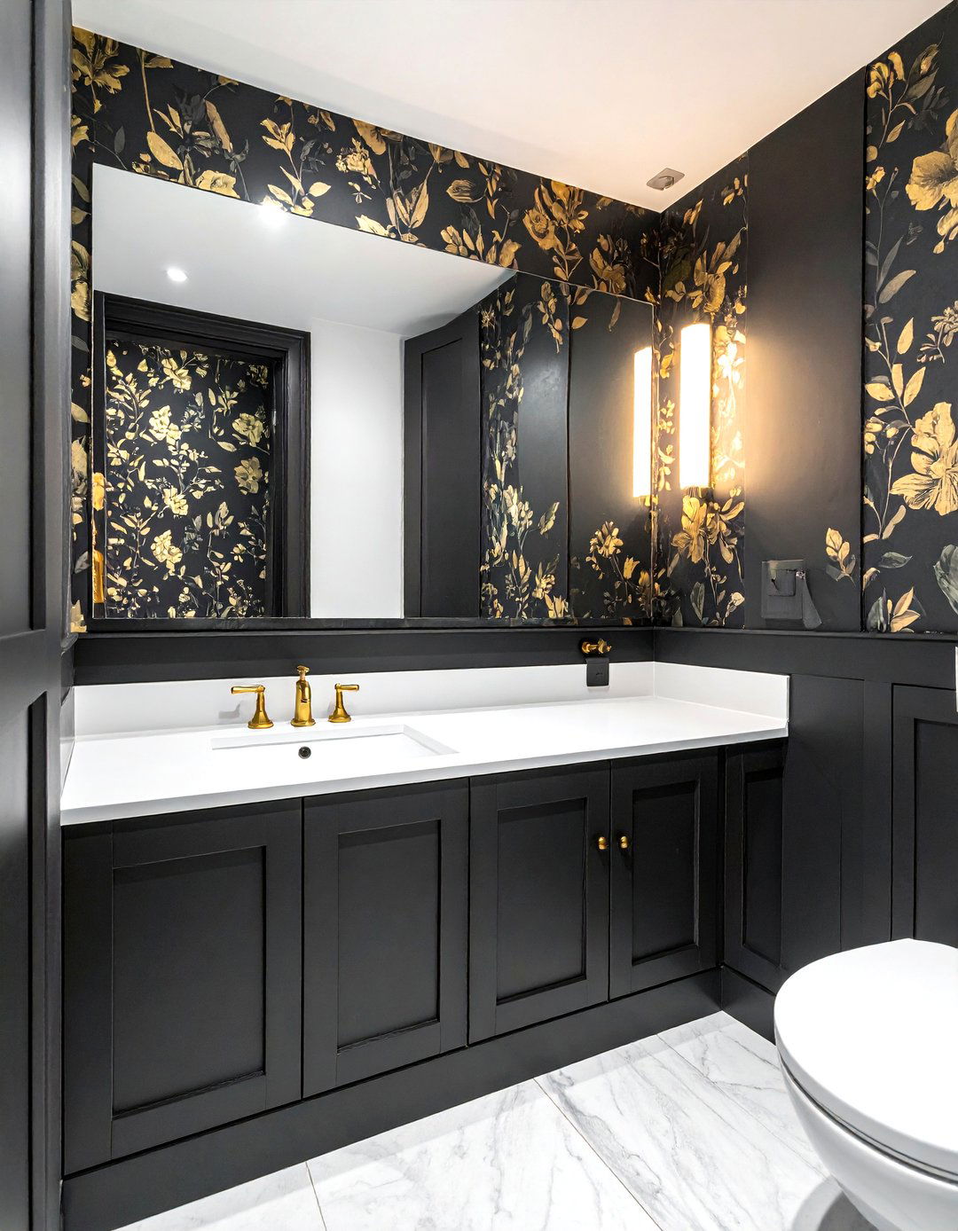 Black Bathroom Wainscoting - 30 bathroom wainscoting ideas