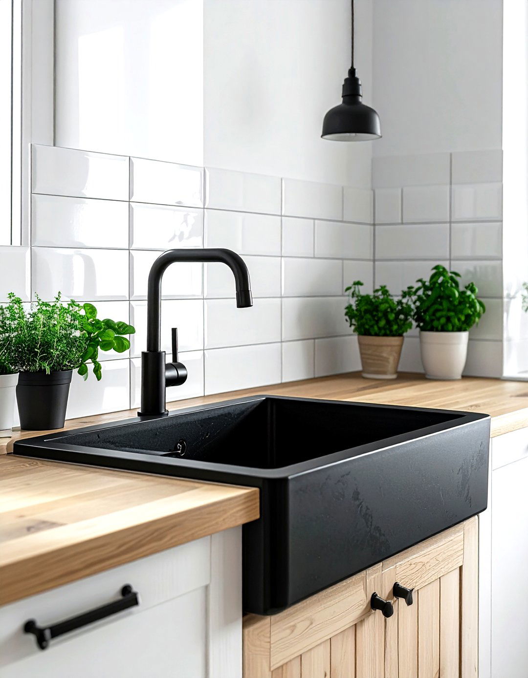 Black Composite Sink - 30 kitchen sink ideas