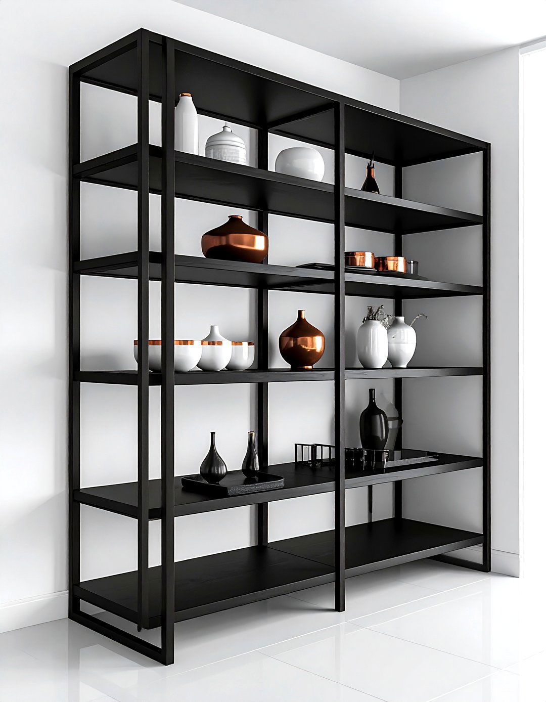 Black Corner Shelving Units - 30 kitchen corner shelving ideas