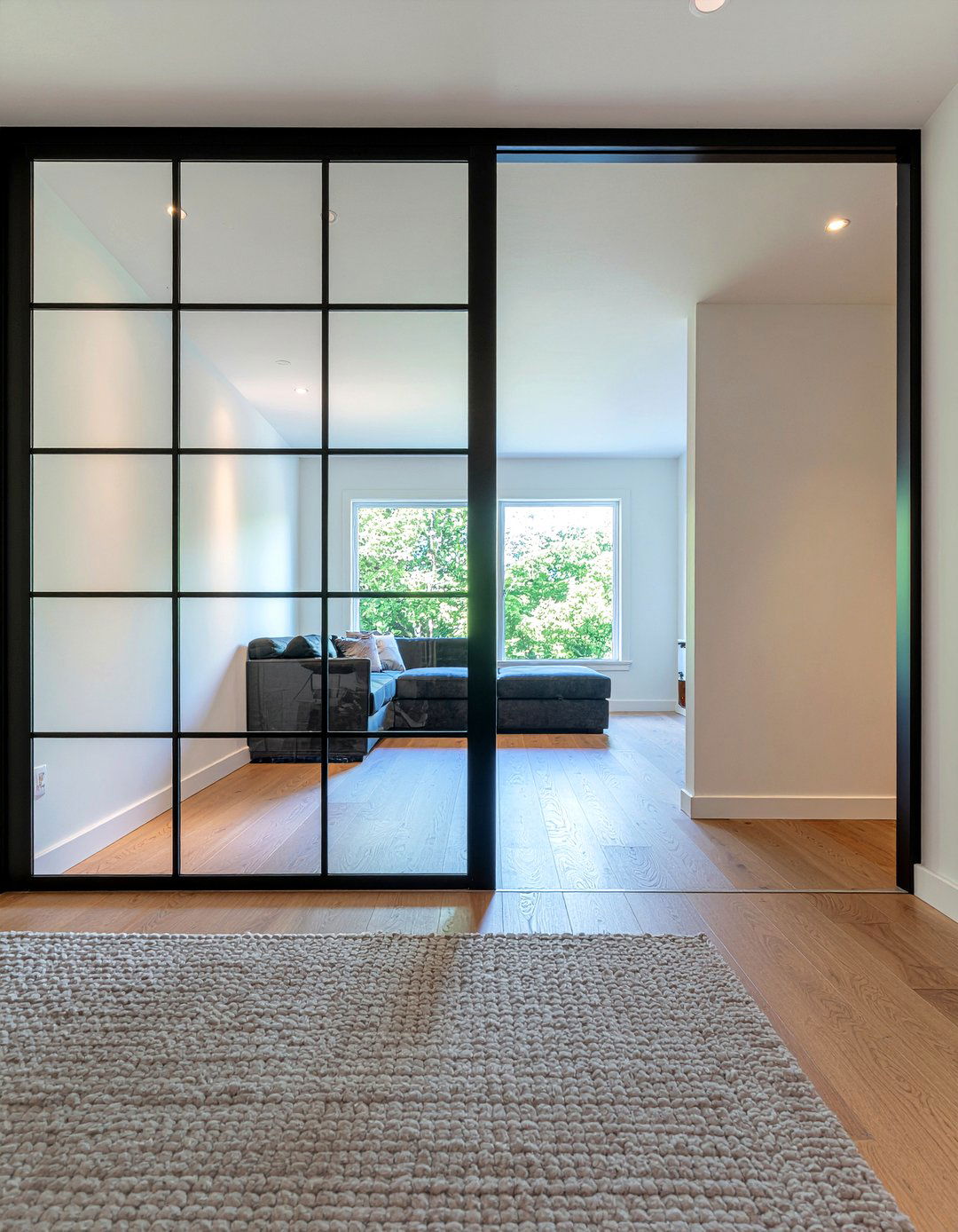 Black Crittall Door - 30 bedroom closet doors