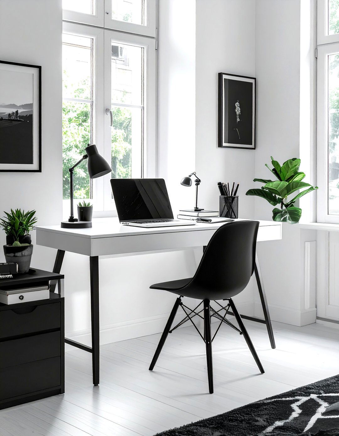 Black Desk Accessories - 30 black bedroom accessories ideas