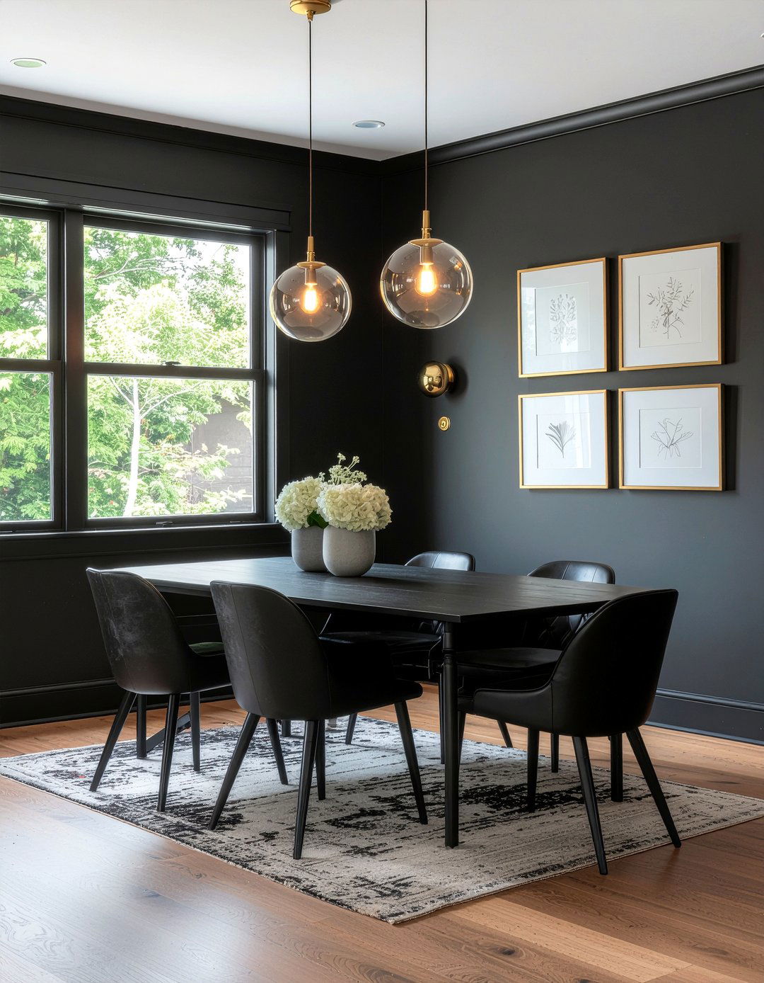 Black Dining Room Decor - 30 new home dining room ideas