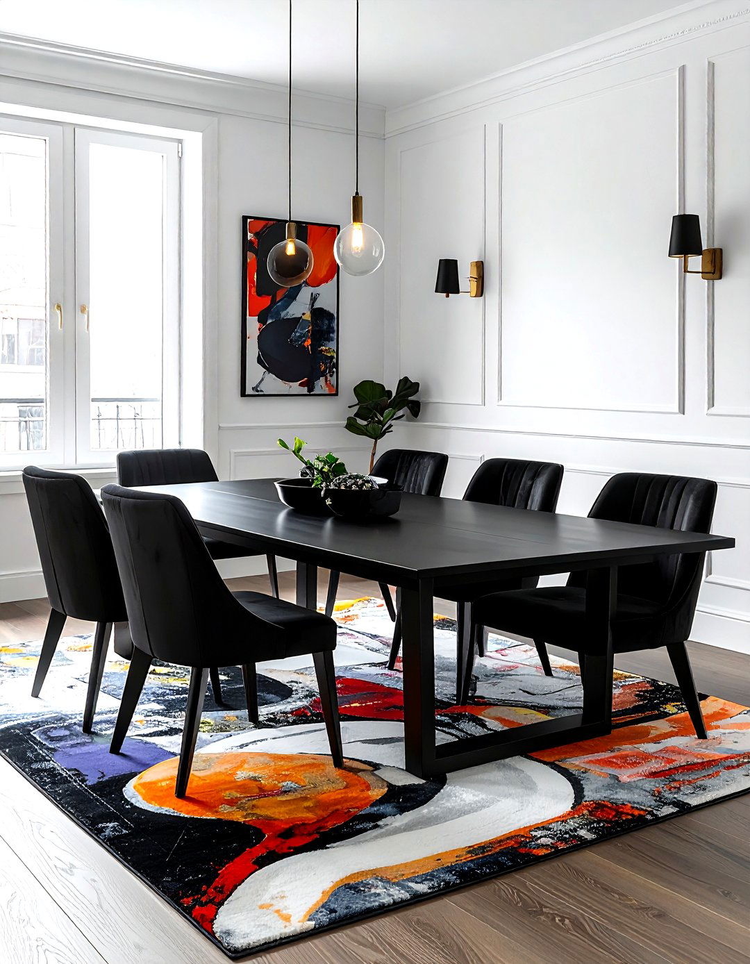 Black Dining Room Furniture - 30 weeknight dinner dining room ideas