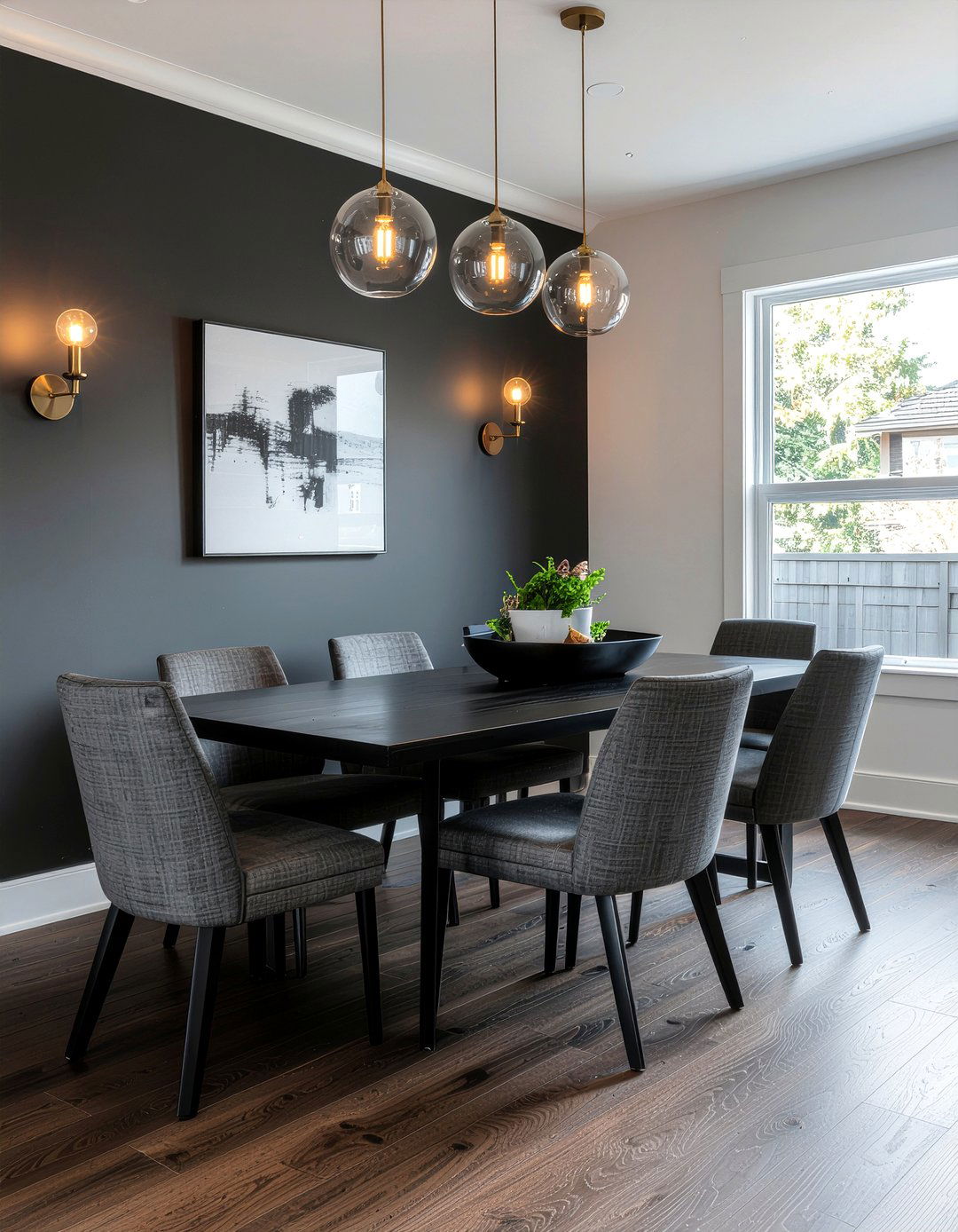 Black Dining Room - 30 daring dining room ideas