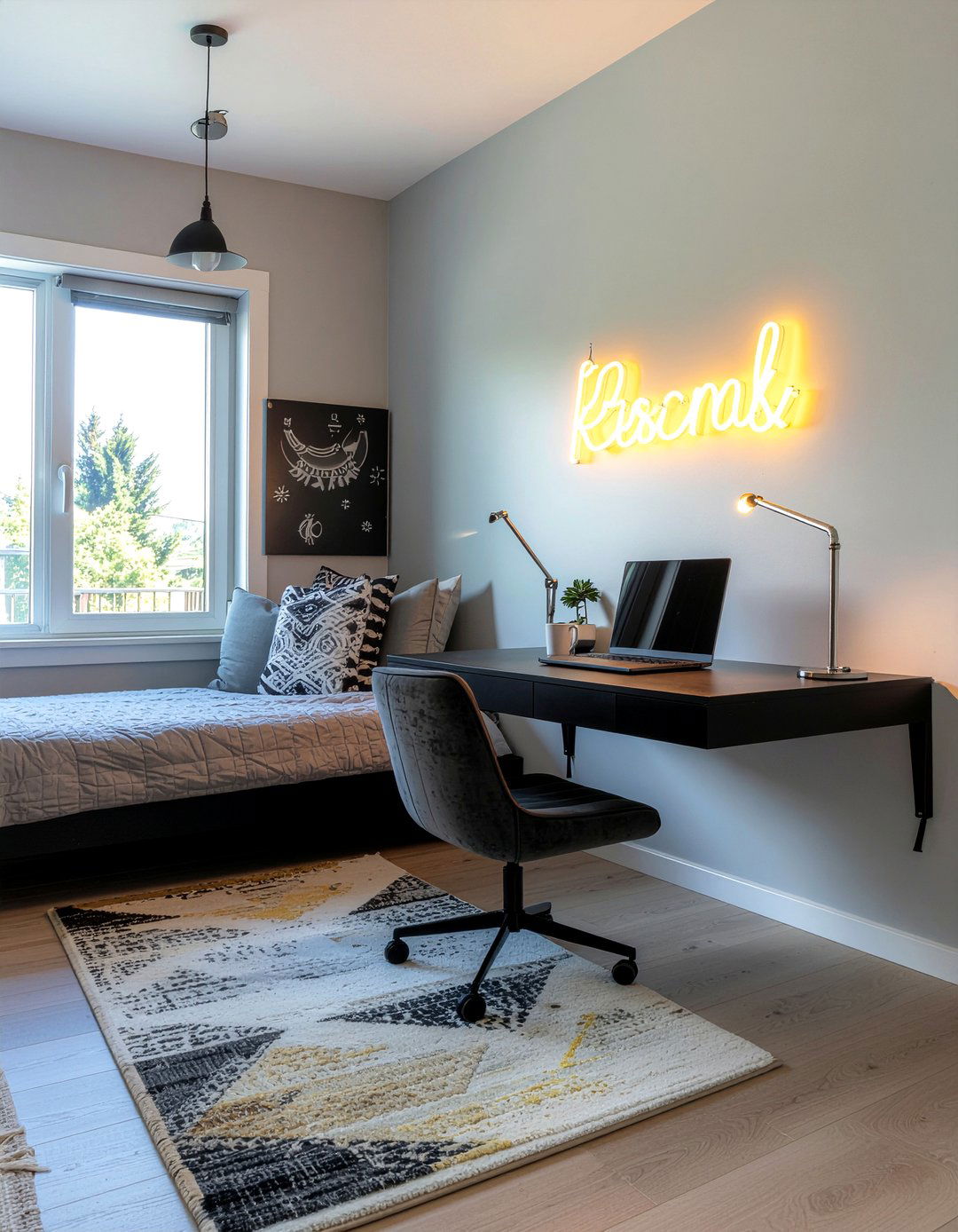 Black Floating Desk For Small Room - 30 bedroom floating desks