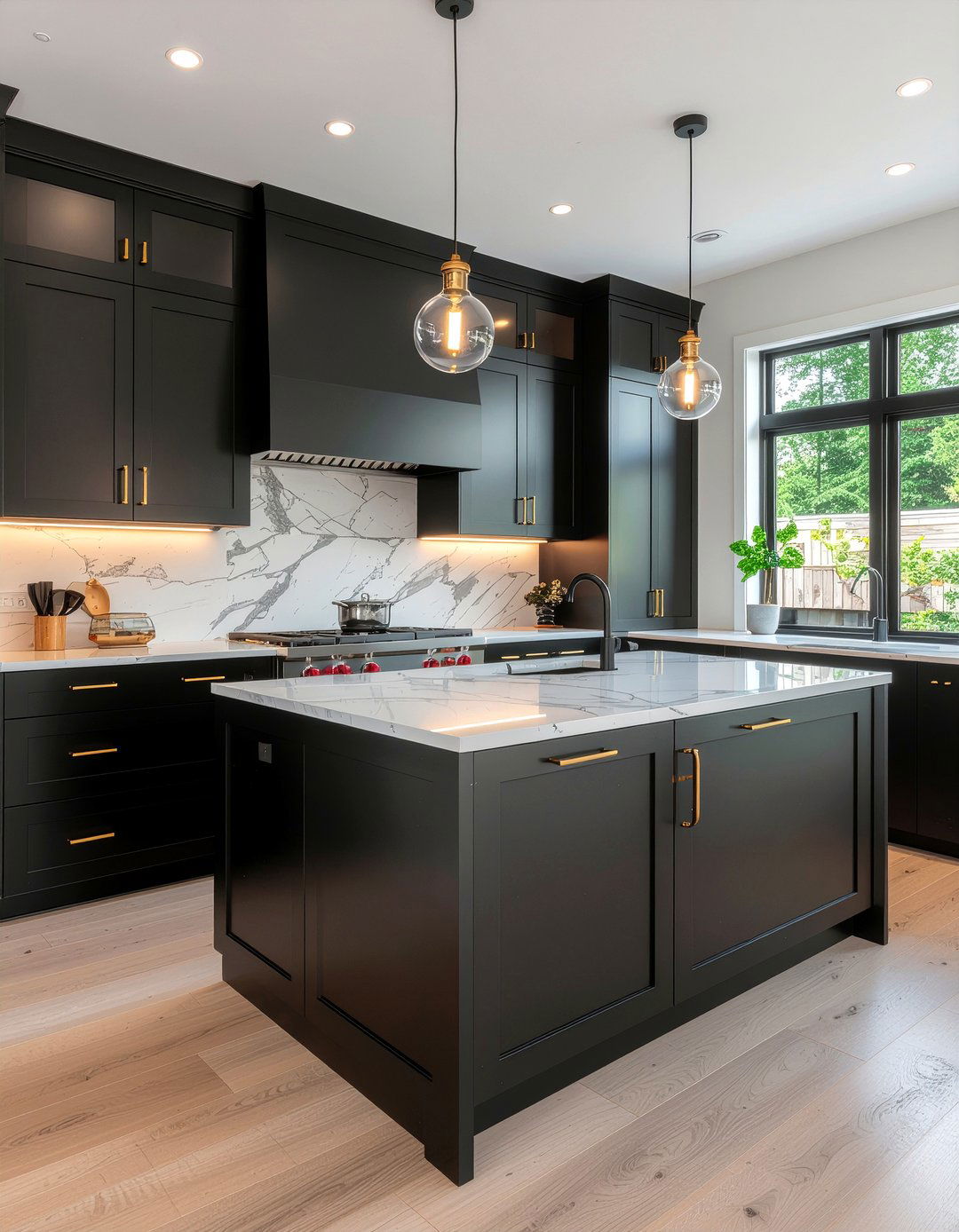 Black Kitchen Cabinets - 30 kitchen cabinet ideas