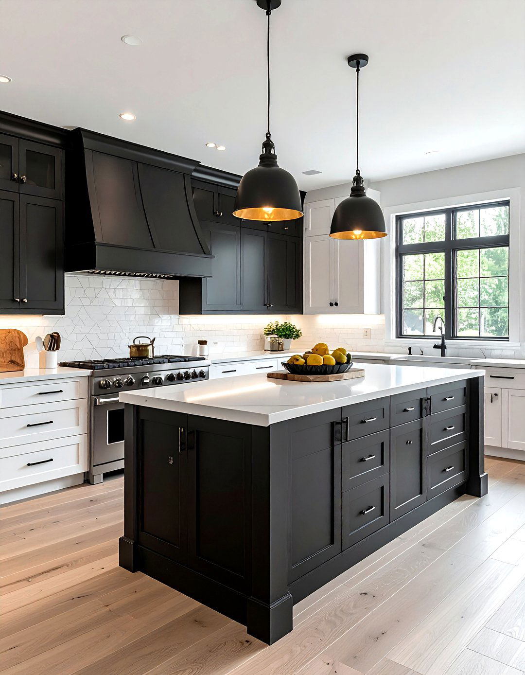 Black Kitchen Island Nickel Hardware - 30 nickel accent kitchen ideas