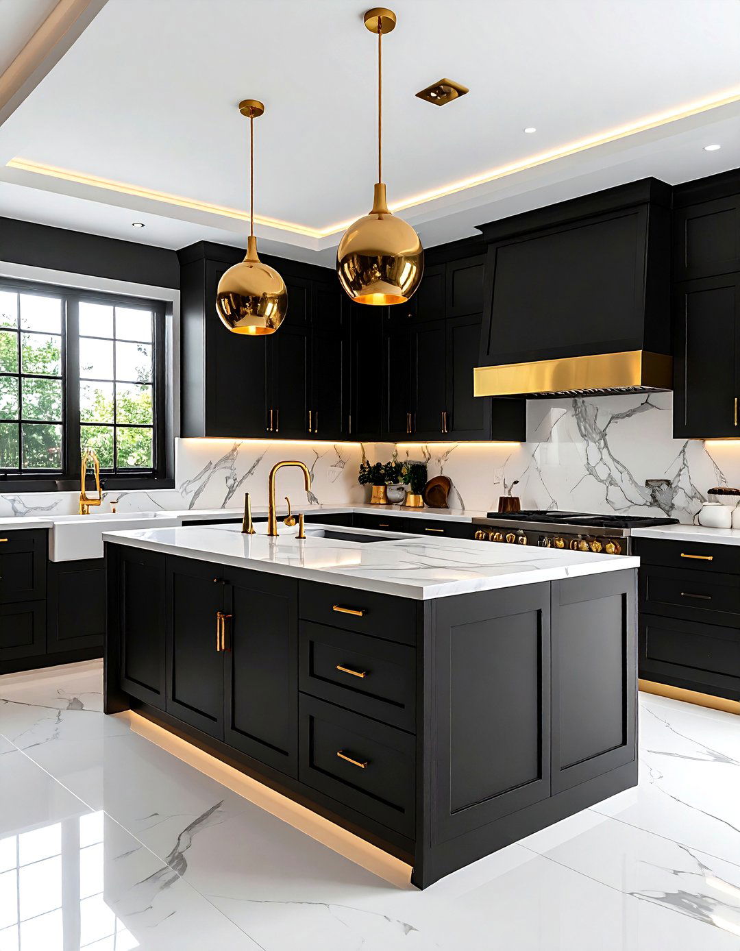 30 Elegant Black Kitchen Furniture Ideas for Your Home