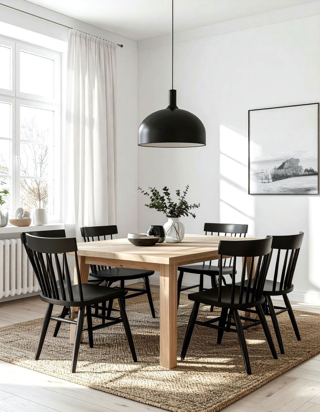 Black Ladderback Chair - 30 ladderback dining chair ideas