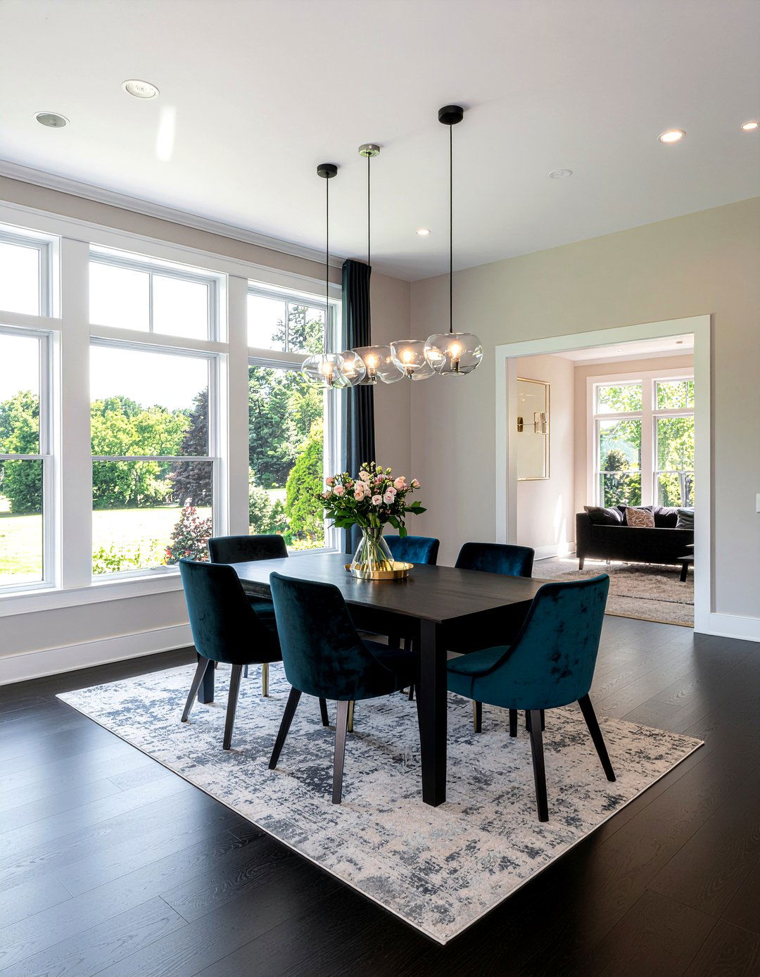 Black Laminate Flooring Dining - 30 dining room laminate floor ideas