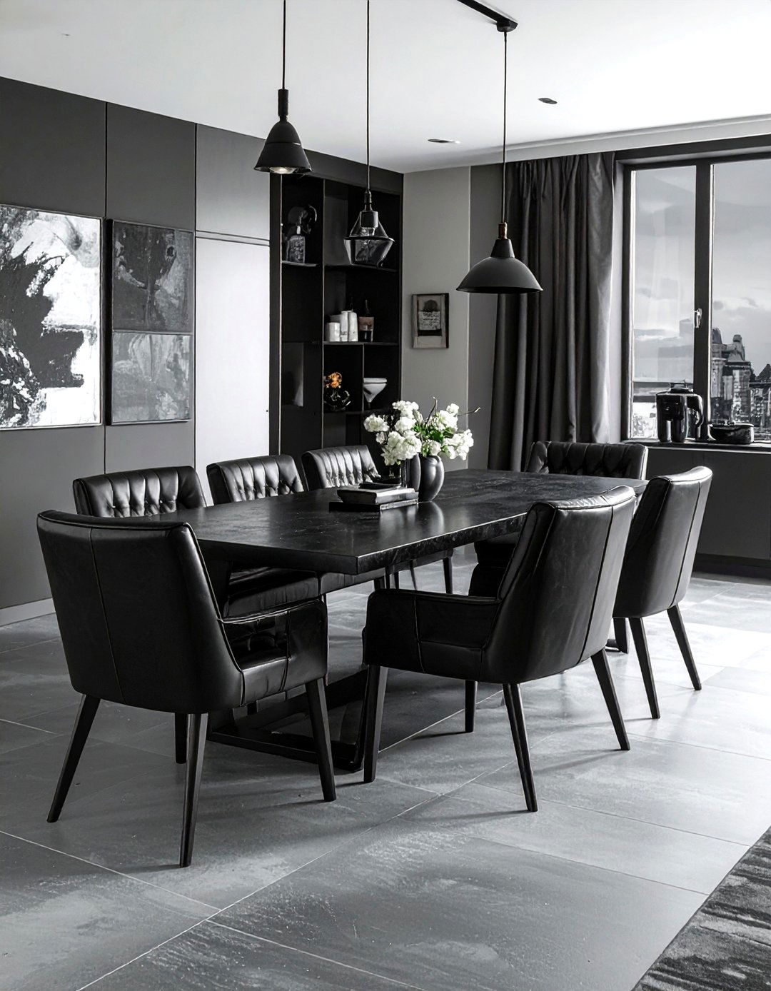 30 Sophisticated Black Dining Room Ideas for Luxury Homes