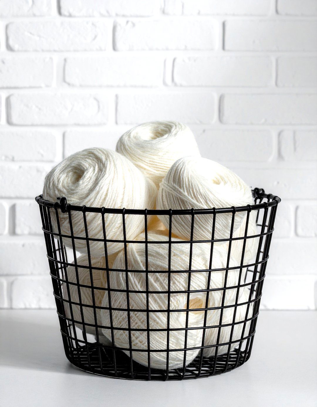 Black Metal Basket - 30 living room storage basket ideas