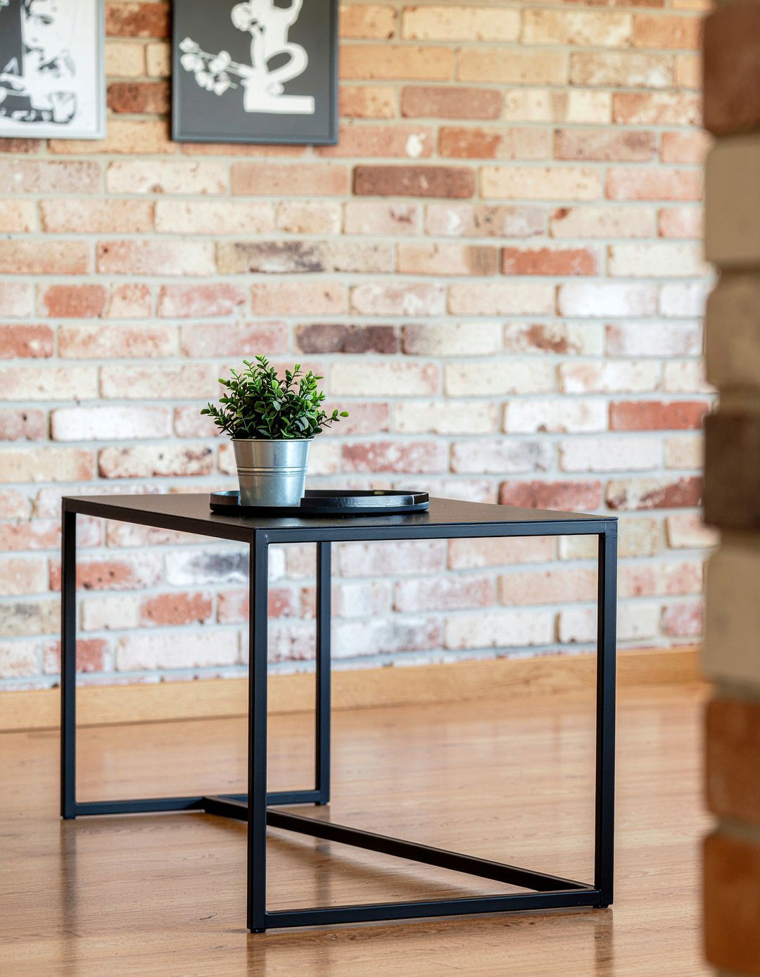 Black Metal Coffee Table - 30 living room coffee tables