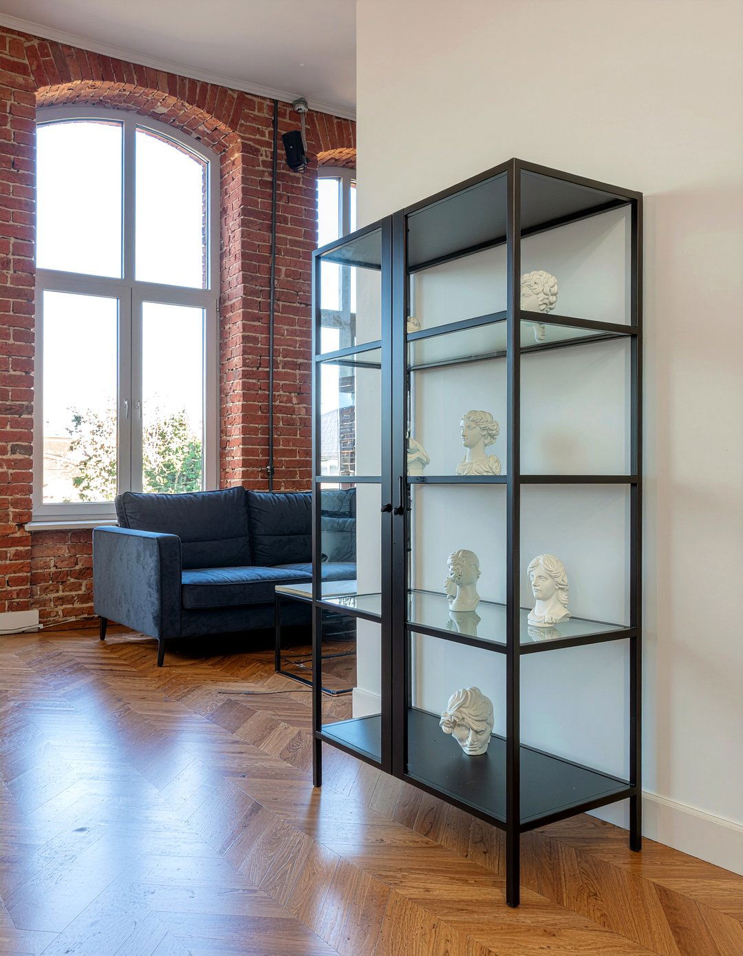 Black Metal Curio Cabinet - 30 living room curio cabinet ideas